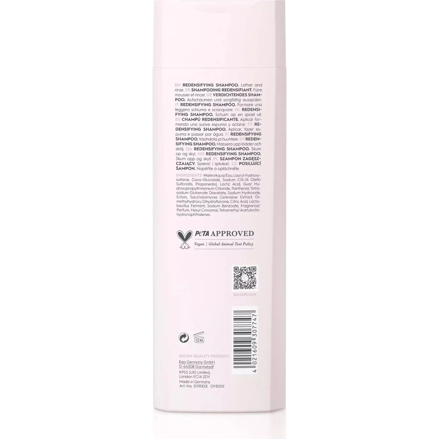 Kerasilk ESSENTIALS Redensifying Shampoo 250 ml, bild 3