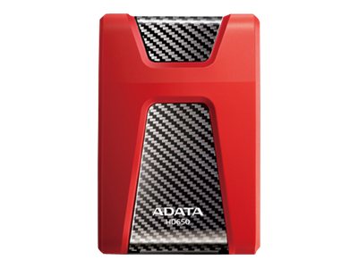 ADATA DashDrive Durable HD650 extern hårddisk 1 TB 2,5 USB 3.0, röd