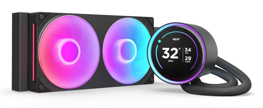 NZXT Kraken Elite RGB V2 240 Svart, bild 4
