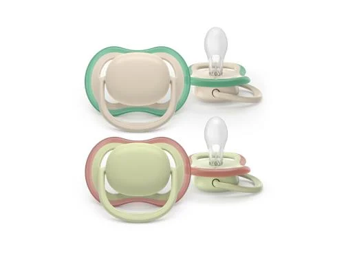 Philips Avent Ultra Air napp, 6–18 m, 2-pack, Ljusbeige/Ljusgrön, bild 4