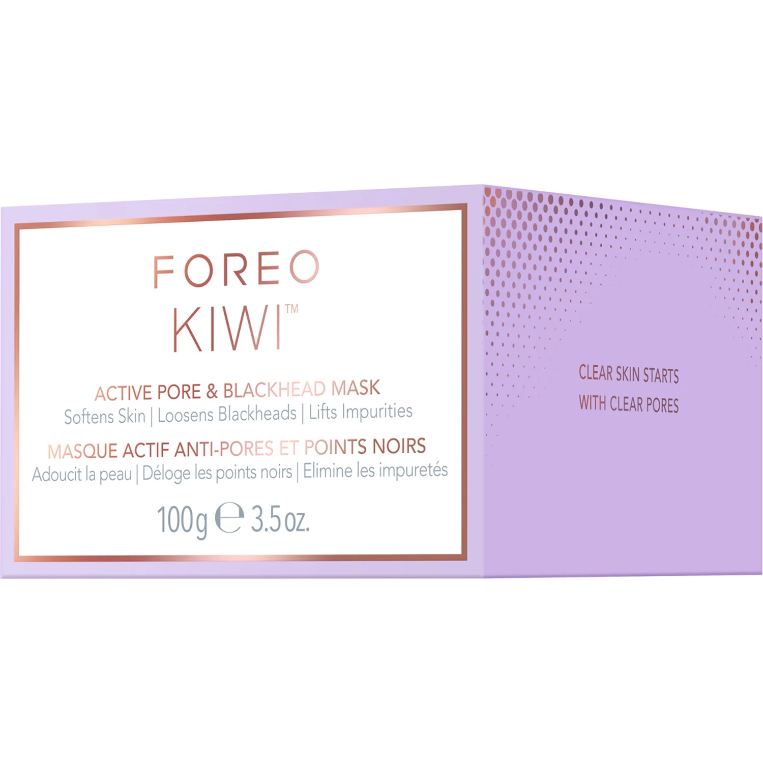 FOREO KIWI™ Active Pore & Blackhead Mask Off white 100 g, bild 4
