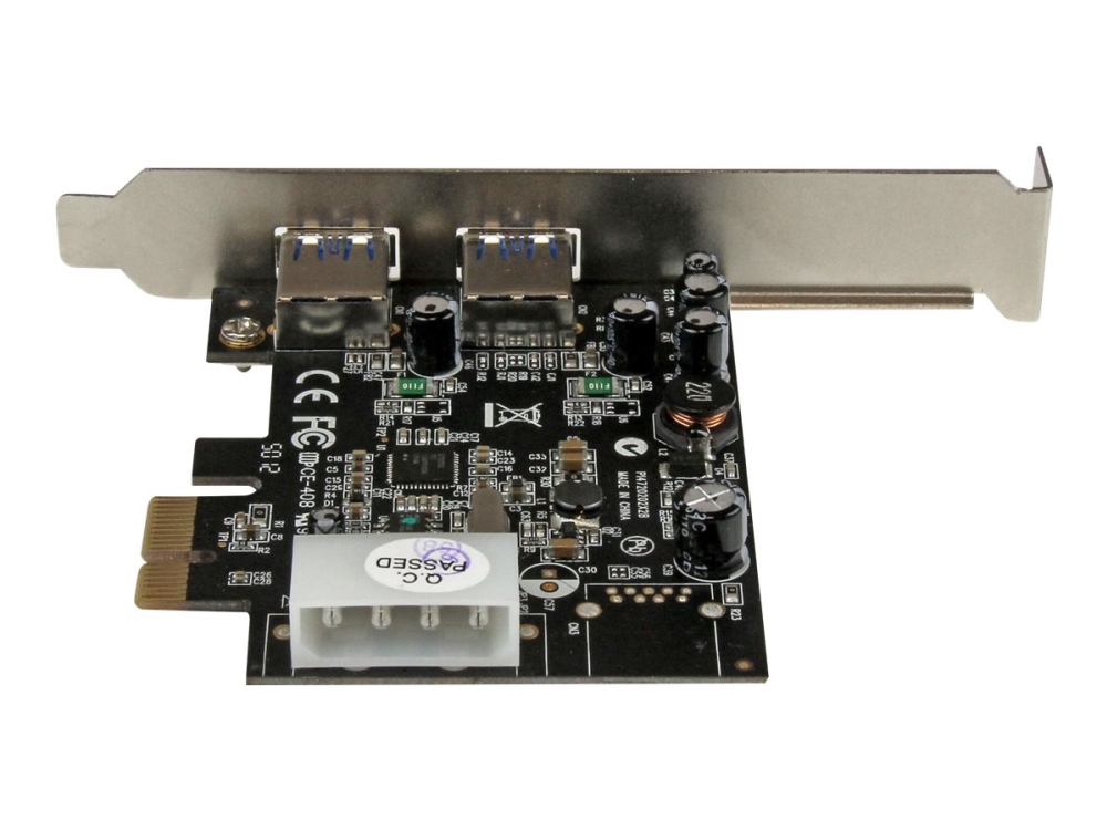 StarTech.com 2 Port PCI Express (PCIe) USB 3.0 Card w