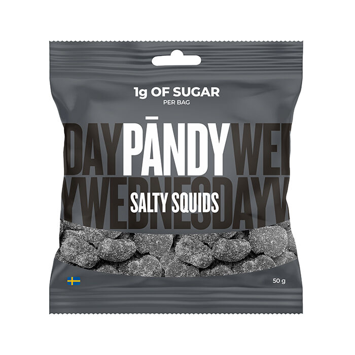 Pändy Candy Salty Squids 50 g, bild 2