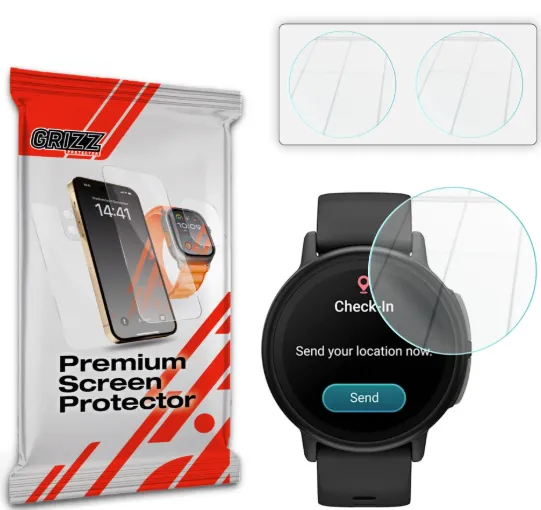 GrizzGlass HybridGlass hybridglas för Garmin Bounce 2