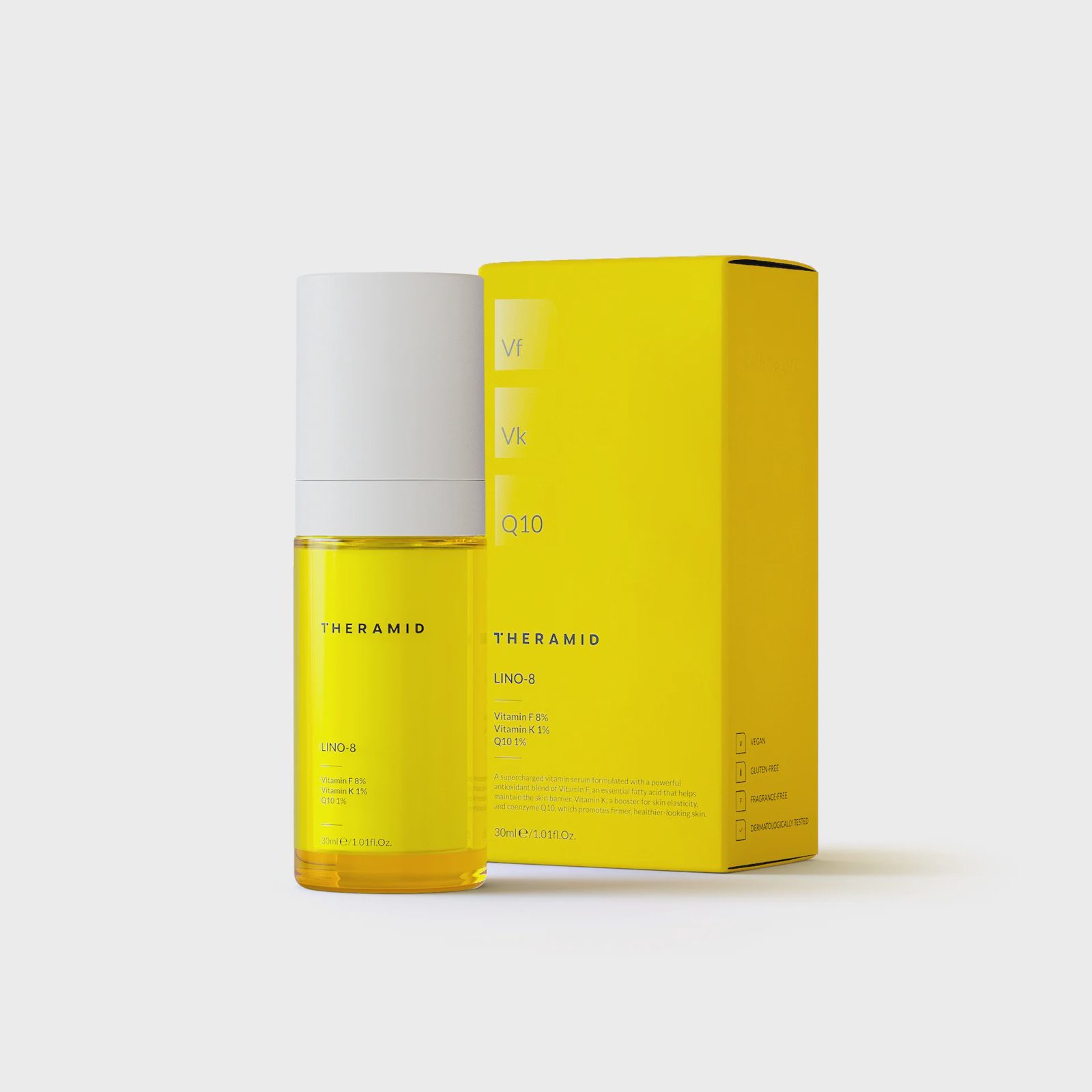 Niche Beauty Lab Theramid Lino 8 Antioxidant Treatment With Vitamins 30 ml, bild 4