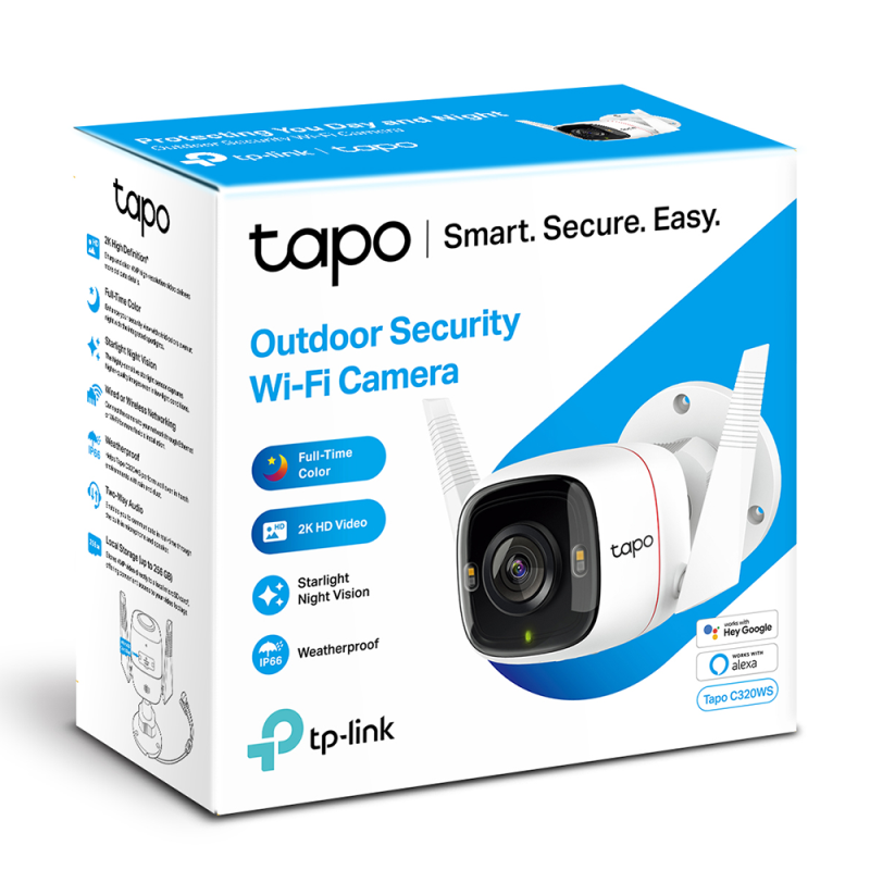 TP-Link Tapo C320WS övervakningskamera för utomhusbruk