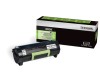 Lexmark 60F2H00 till MX310/MX410/MX510/MX511/MX611, Return Program, Svart, 10000 sid