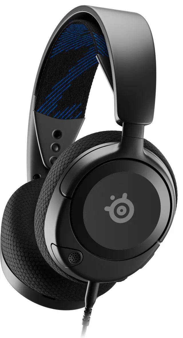 Steelseries Arctis Nova 1P gamingheadset, svart