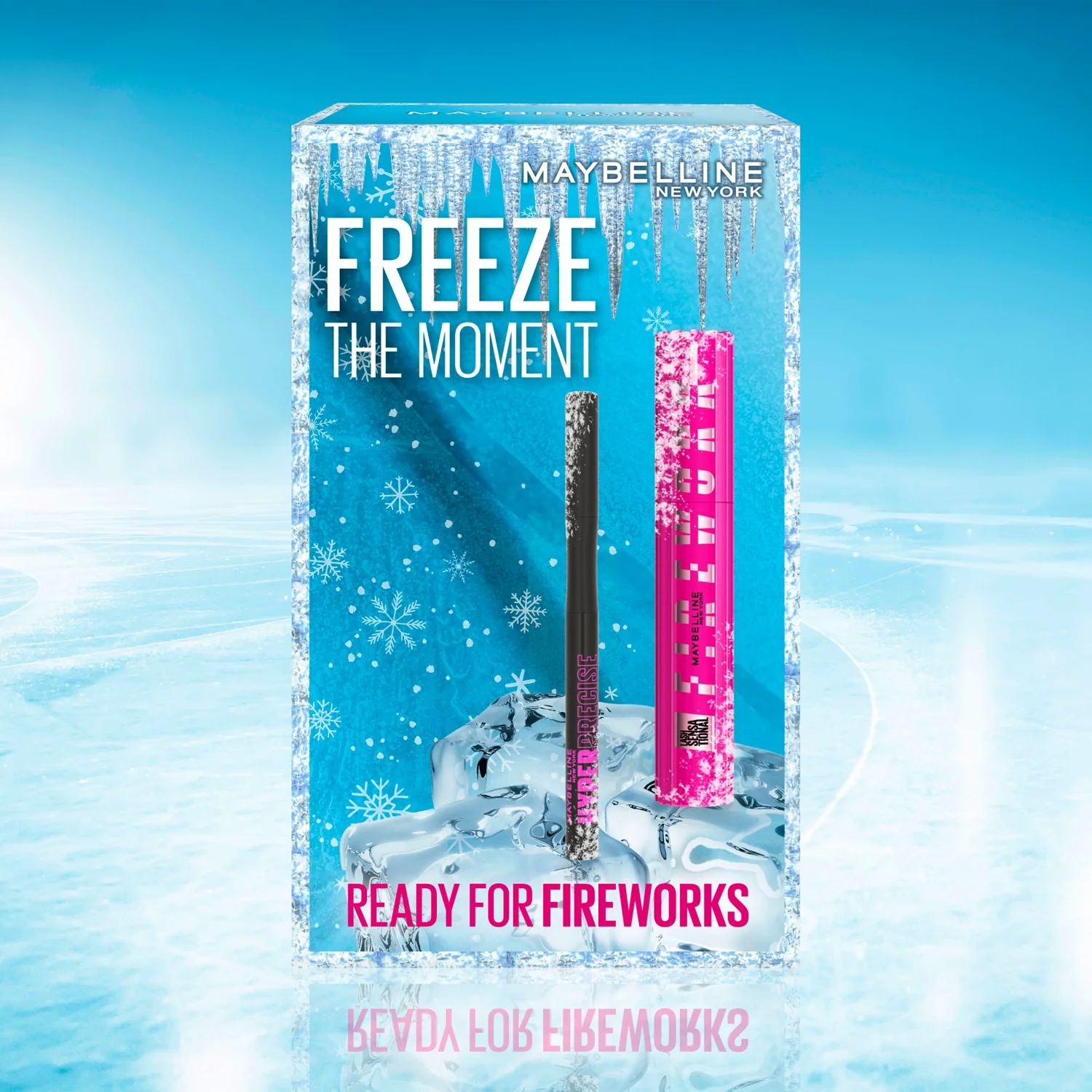 Maybelline Ready For Fireworks Lash Sensational Firework Mascara & Hyper Precise Liquid Eyeliner 1 pcs, bild 3