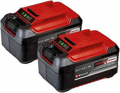 Einhell 4511526 batteripaket 18 V 5,2 Ah PXC-Twinpack, 2-pack