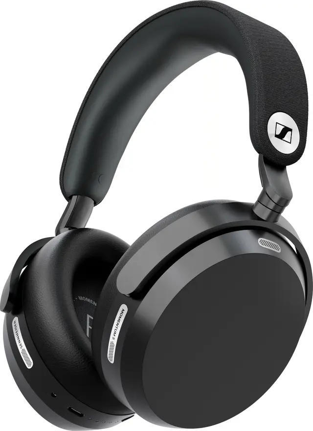 Sennheiser MOMENTUM 5 trådlösa ANC-hörlurar, svarta