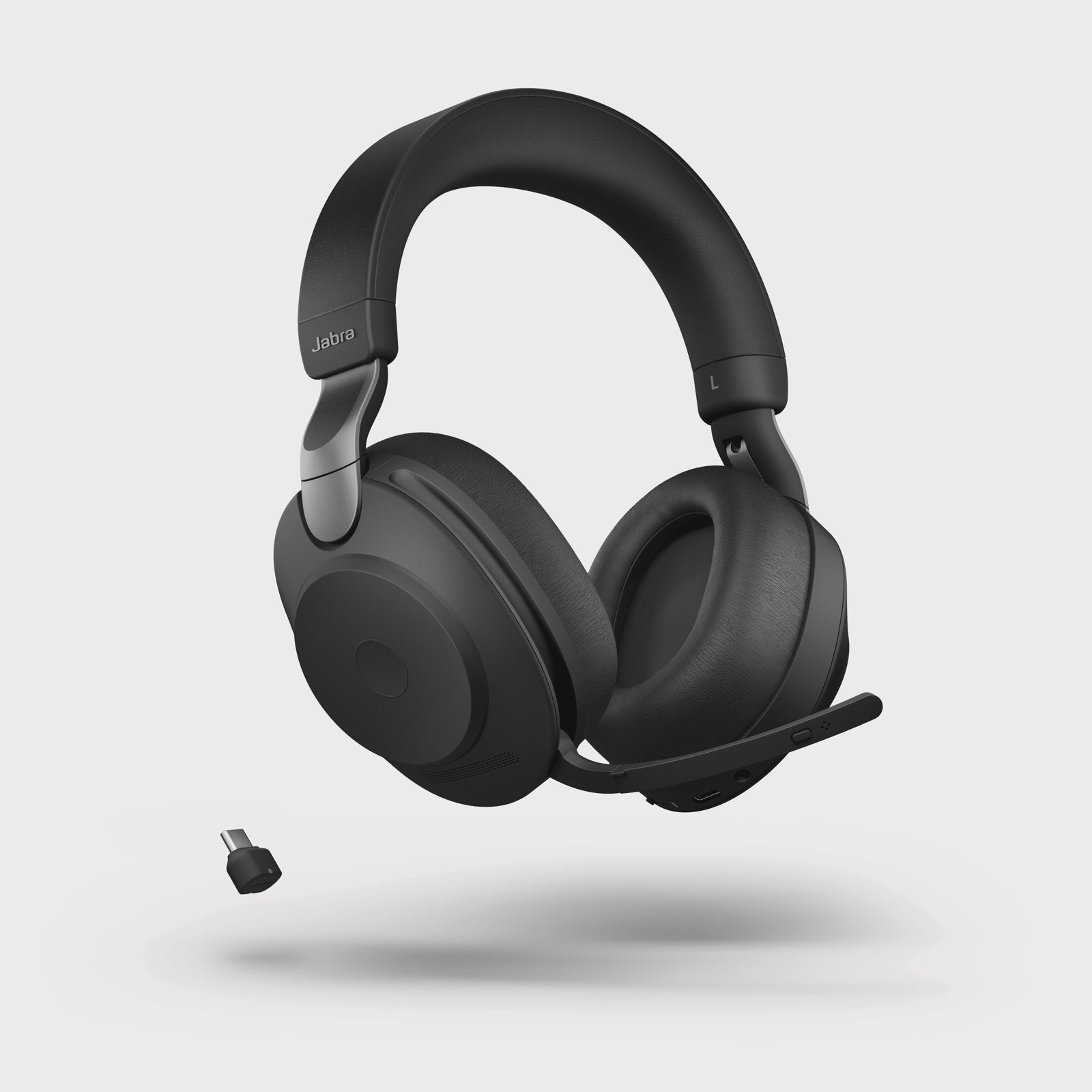 Jabra Evolve2 85 UC stereo headset, svart