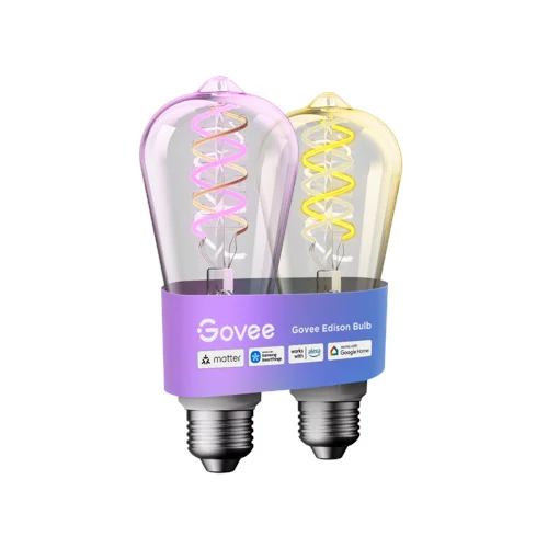 Govee Smart Edison Bulb E27 RGBWW LED Lamp ST64 Matter