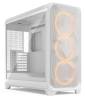 Fractal Design Meshify 3 XL RGB datorchassi (vit/klar tonad), bild 2