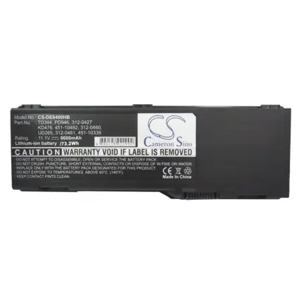 Batteri till Notebook, Bärbar dator för DELL Latitude 131L, Inspiron 1501 m.fl.