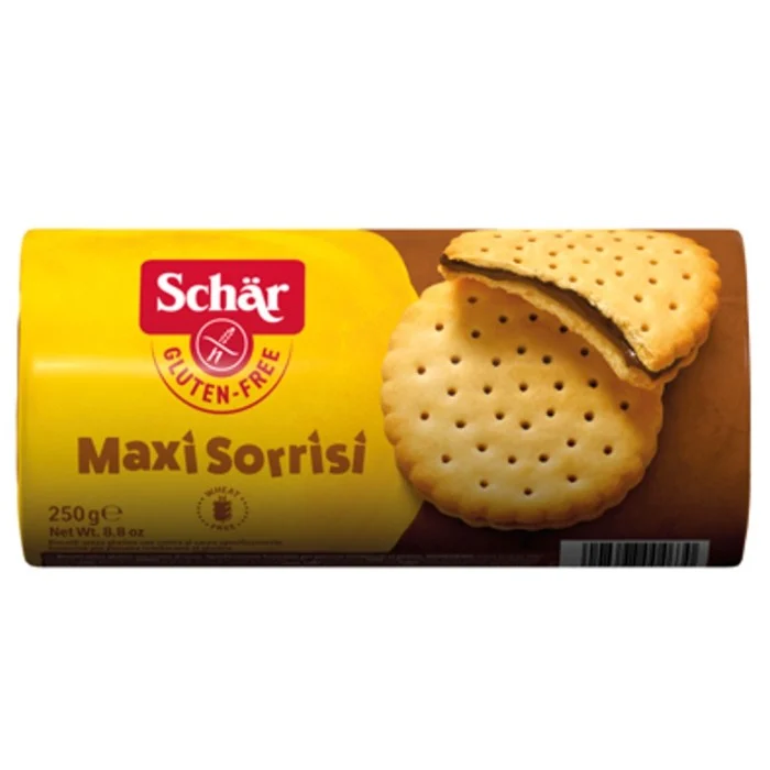 Schär Sorrisi med chokladfyllning 250 g
