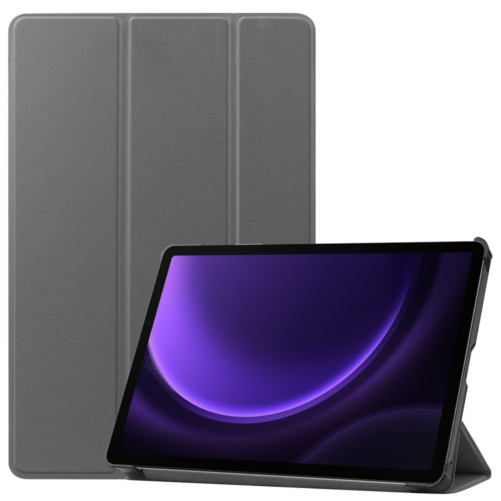 Taltech Tri-Fold till Samsung Galaxy Tab S9 FE / S10 FE - Grå, bild 3