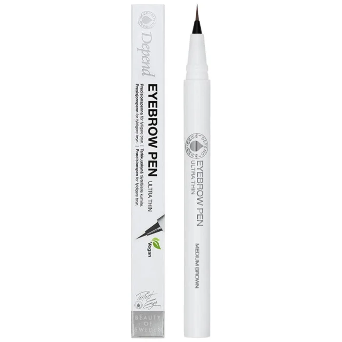 Depend Perfect Eye Eyebrow Pen Ultra Thin Mediumbrown Mediumbrown
