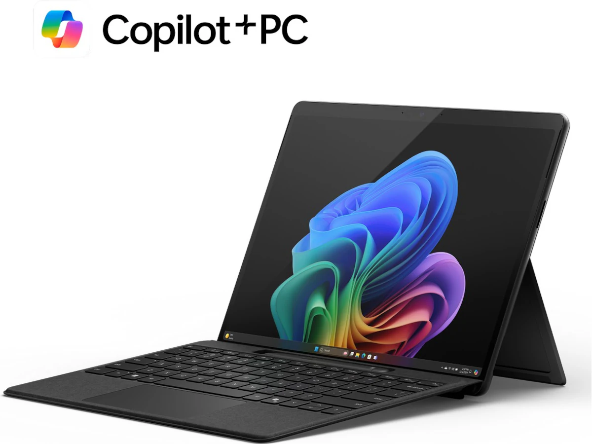 Microsoft Surface Pro C12 Copilot+ PC 13" OLED touch (svart)