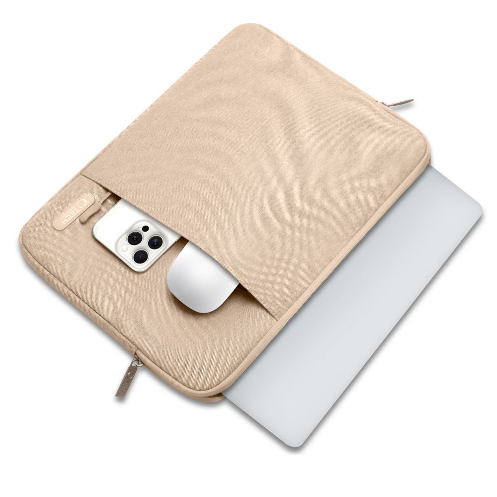 Tech-Protect Sleevy Laptopfodral 13–14 tum – Beige, bild 4