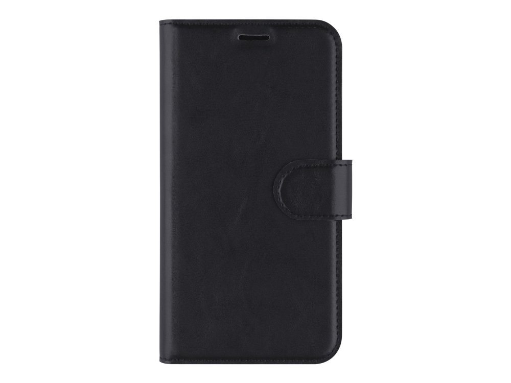 KEY Core Slim Wallet - Flipomslag till mobiltelefon - polyuretan - sort - för Motorola Moto C Plus