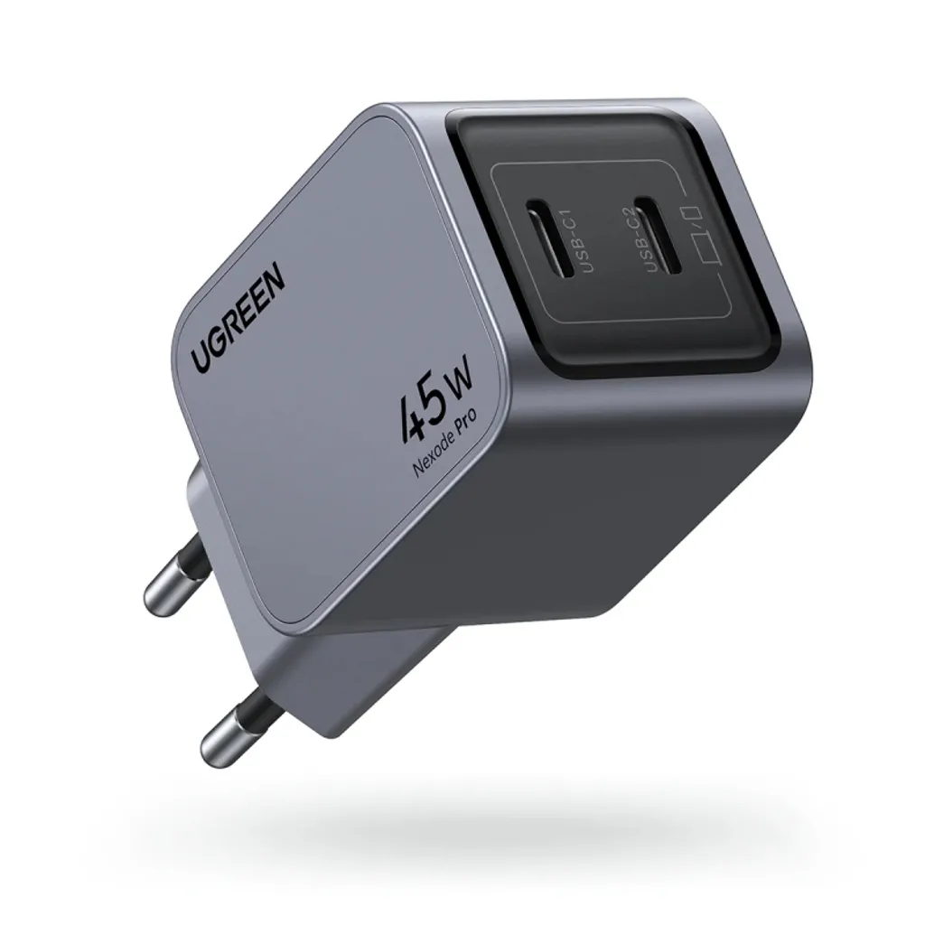 UGREEN Nexode Pro Dual USB-C Laddare - 45W, bild 3