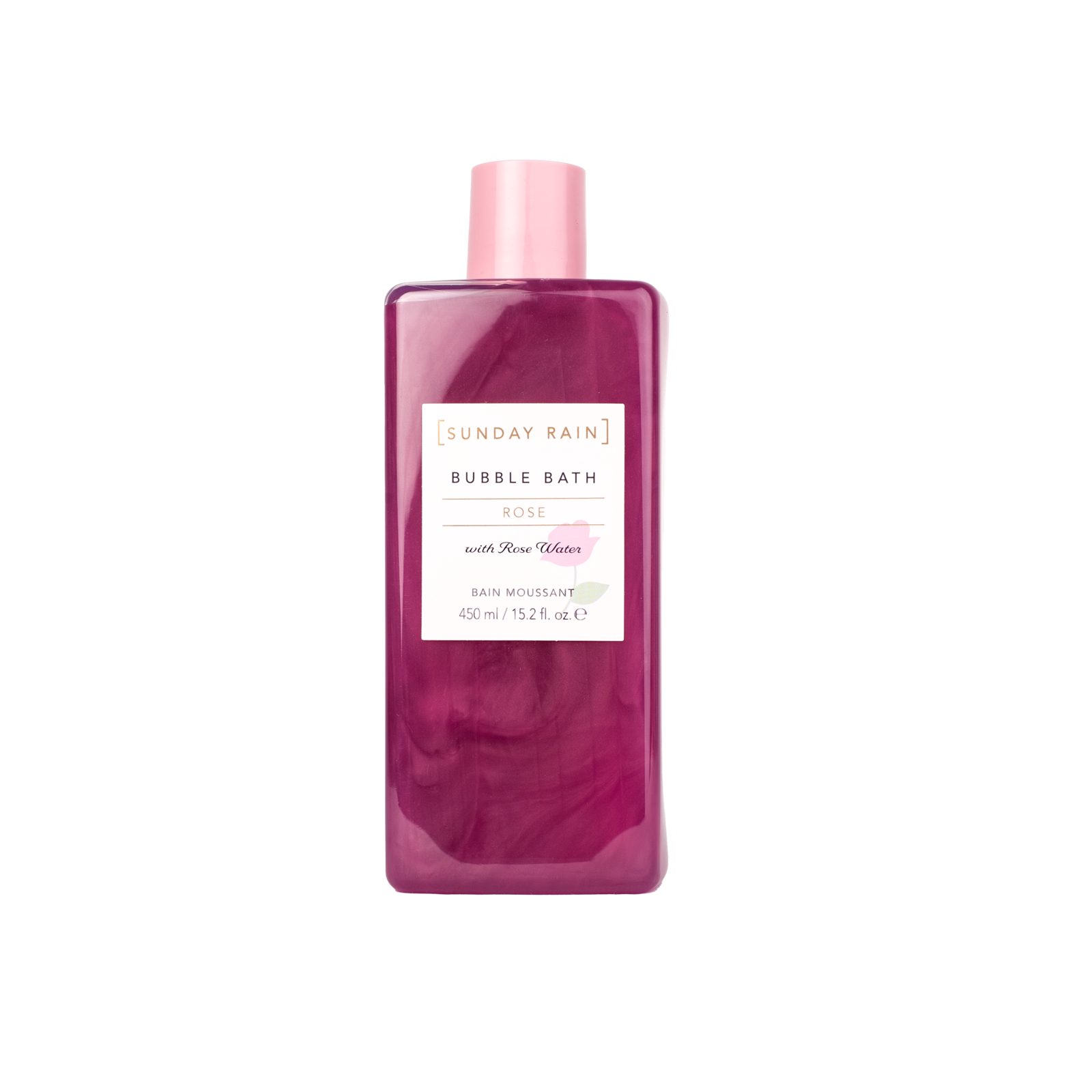 Sunday Rain Bubble Bath Rose 450 ml