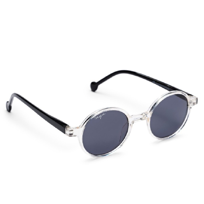 Haga Eyewear Cloud Transparent/Black - Grey lens