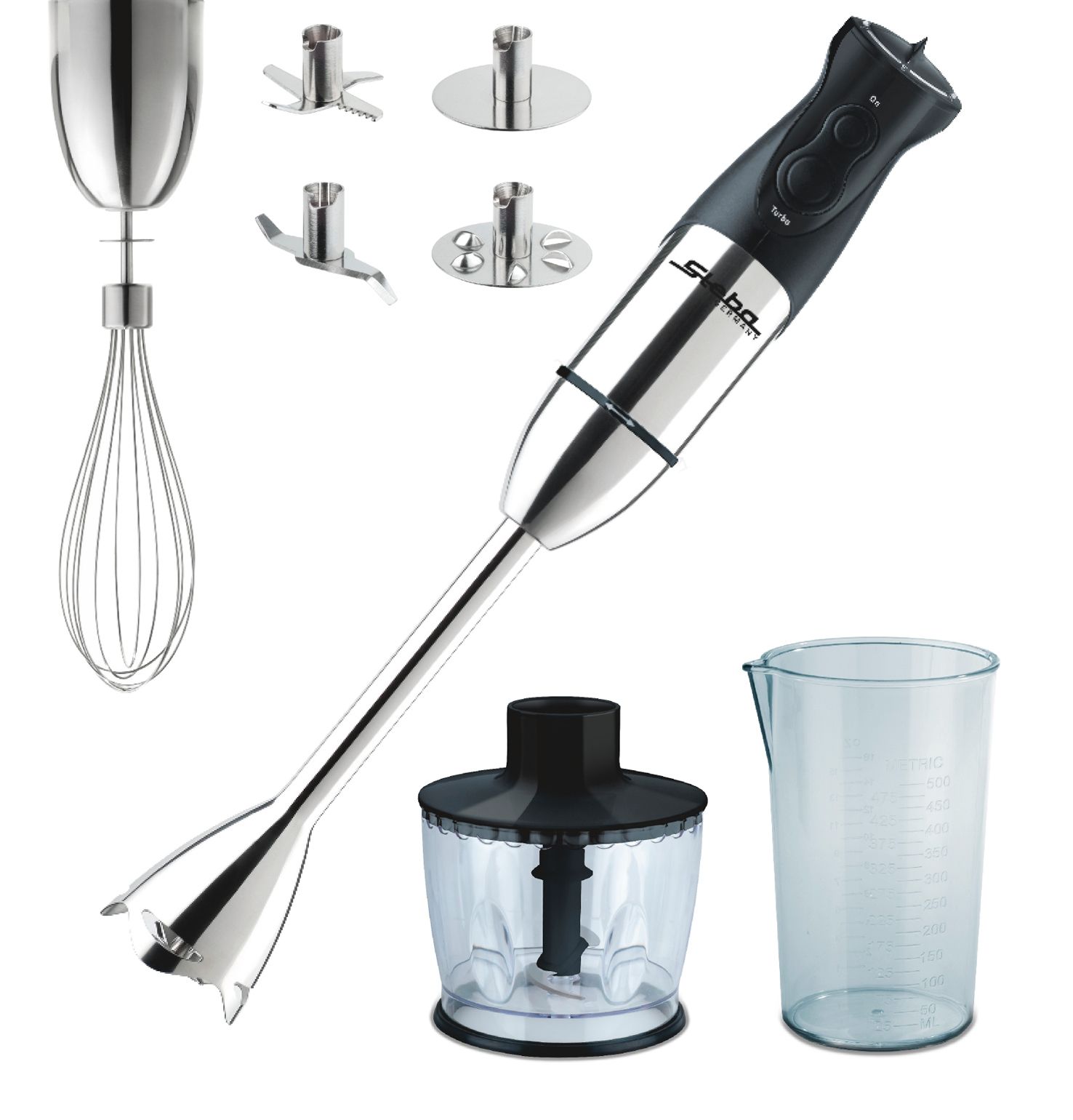 Steba MX 21 - Handmixer - 700 W - rostfritt stål