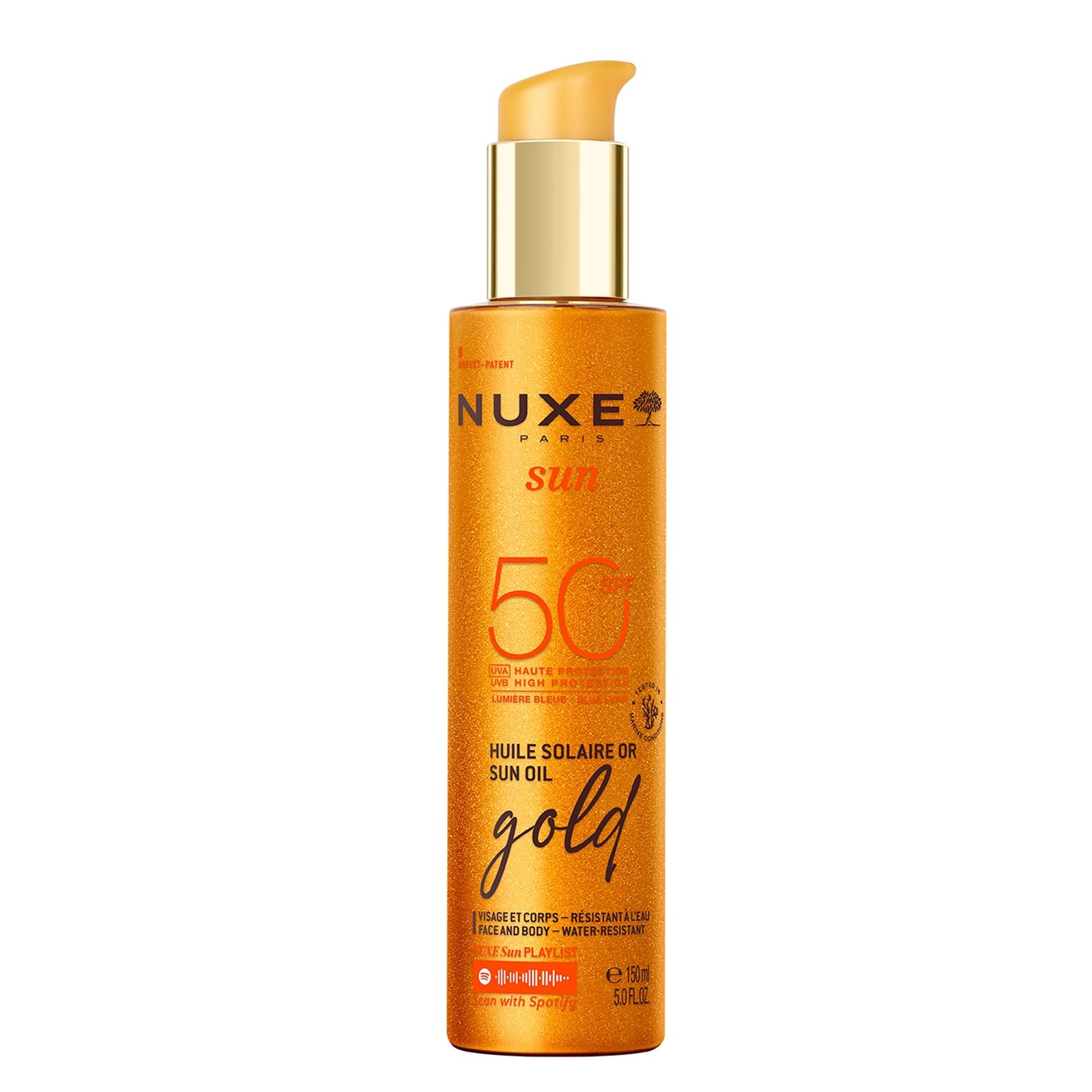 Nuxe Sun Tanning Oil Gold SPF50 150 ml