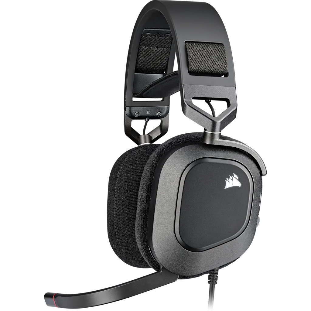 Corsair HS80 RGB USB, Svart