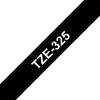 Brother TZE325 Tejp Vit Text - svart botten - 9mm, bild 2