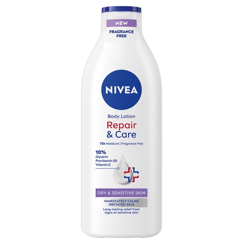 NIVEA Repair & Care Fragrance Free Body Lotion 400 ml, bild 3