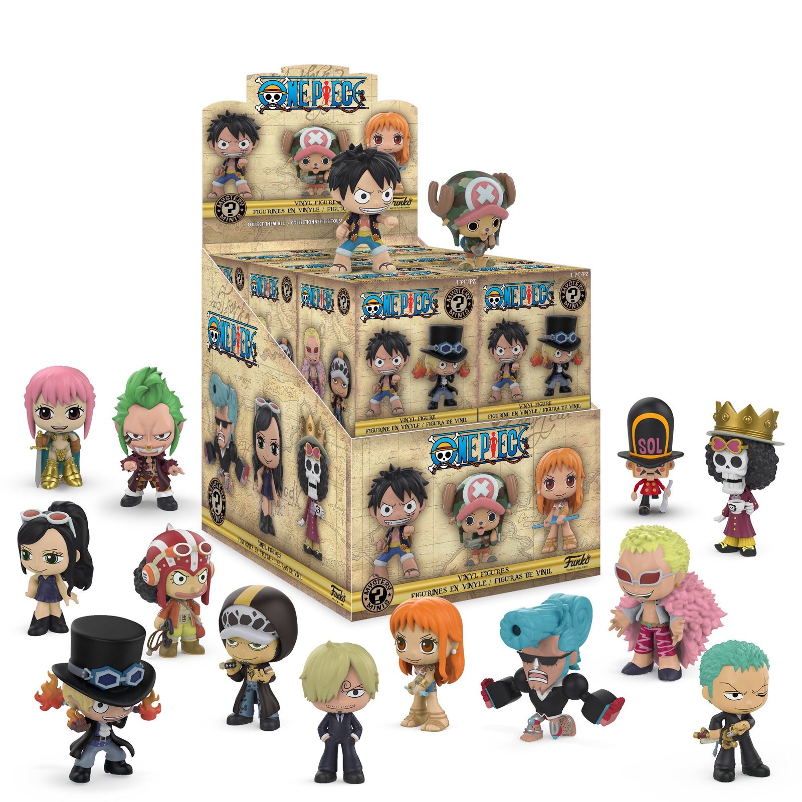 One Piece Mystery Mini Figures 5 cm Booster (1)