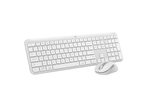 Logitech MK950 Slim Combo tangentbord med mus (vitt), bild 3