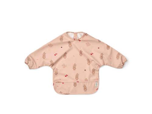Liewood - Merle Printed Cape Bib - Wild child / Rosey - One size, bild 2