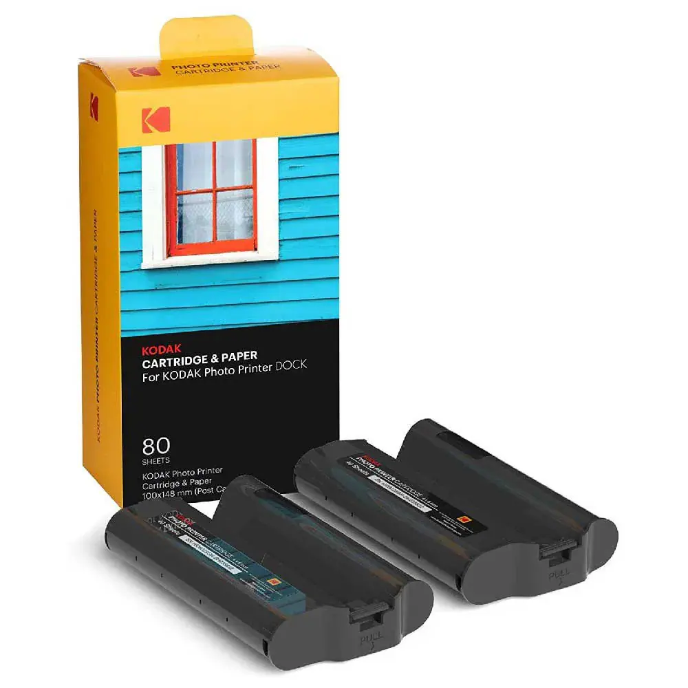 Kodak - Cartridge 4x6" 80-pack - E