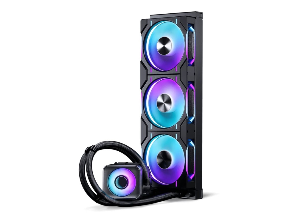 Phanteks Glacier One 360D30 AIO CPU-vätskekylare (svart)