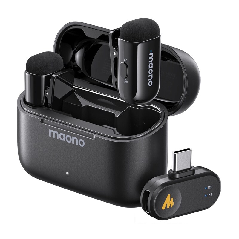 Maono WM622 PC2 Wireless Lavalier Microphone, bild 4