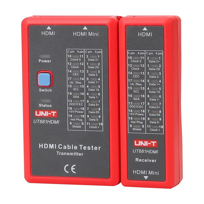 HDMI-kabelprovare UNI-T UT681HDMI, bild 3
