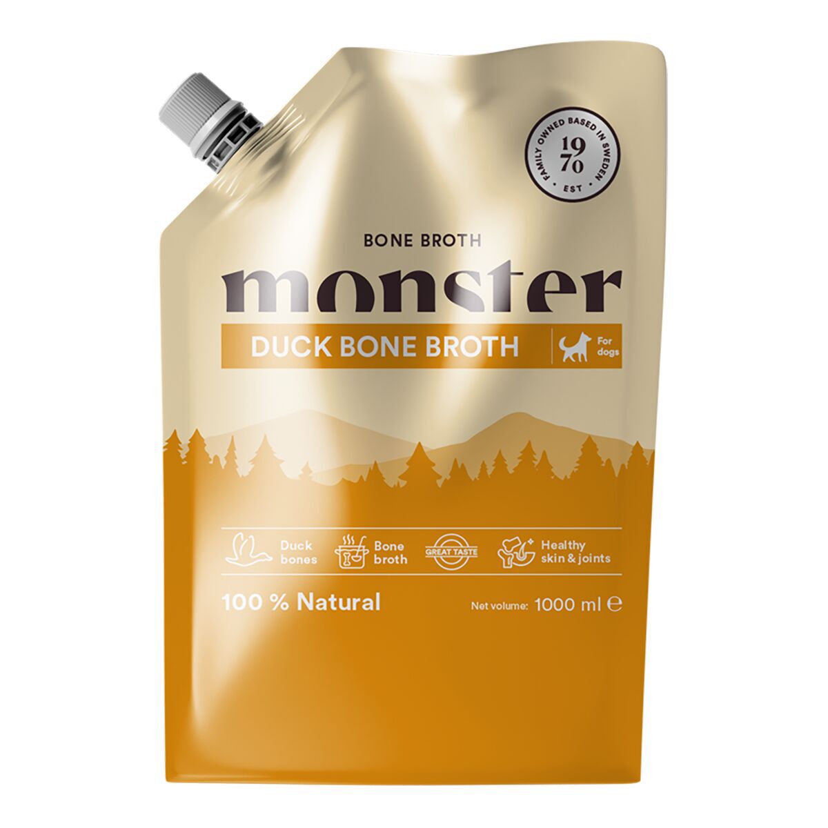 Monster Bone Broth Duck 1000ml