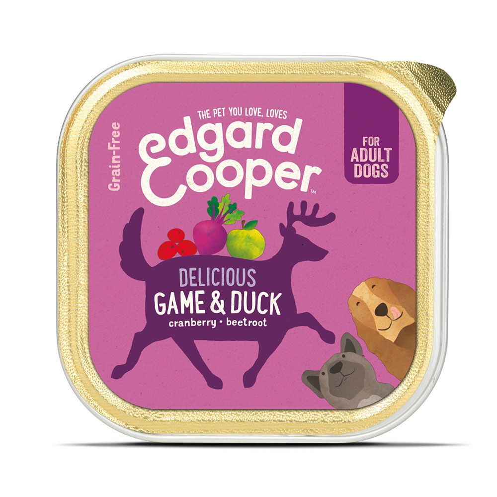 Edgard & Cooper Dog Game & Duck 150g