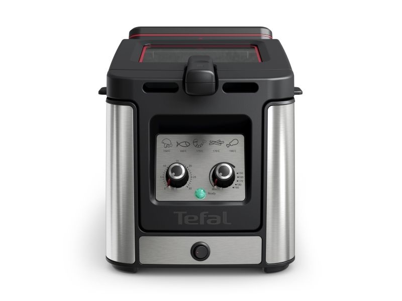 Tefal Clear Duo FR600D, Fritös, 0,65 l, 1,2 kg, 3,5 l, Kol, 30 min