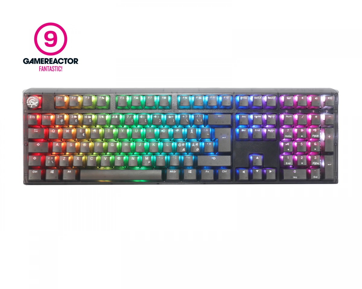 Ducky One 3 Aura Black mekaniskt tangentbord, Gateron Baby Kangaroo