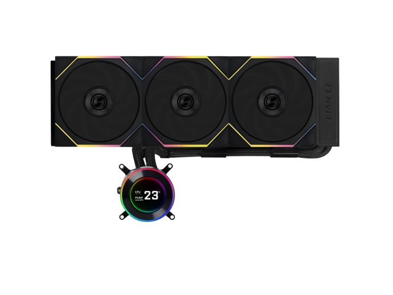 Lian Li Hydroshift II LCD-C 360TL Wireless Svart