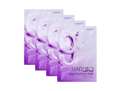 Numbuzin No.9 NAD Bio Lifting Full Cover Facial Mask 4pcs, bild 3