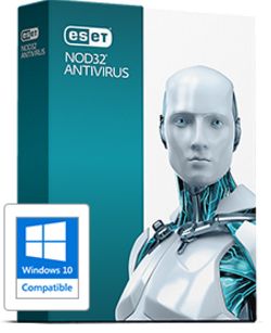 Eset NOD32 Antivirus, svensk, för 1 dator, 1 år, E-licens