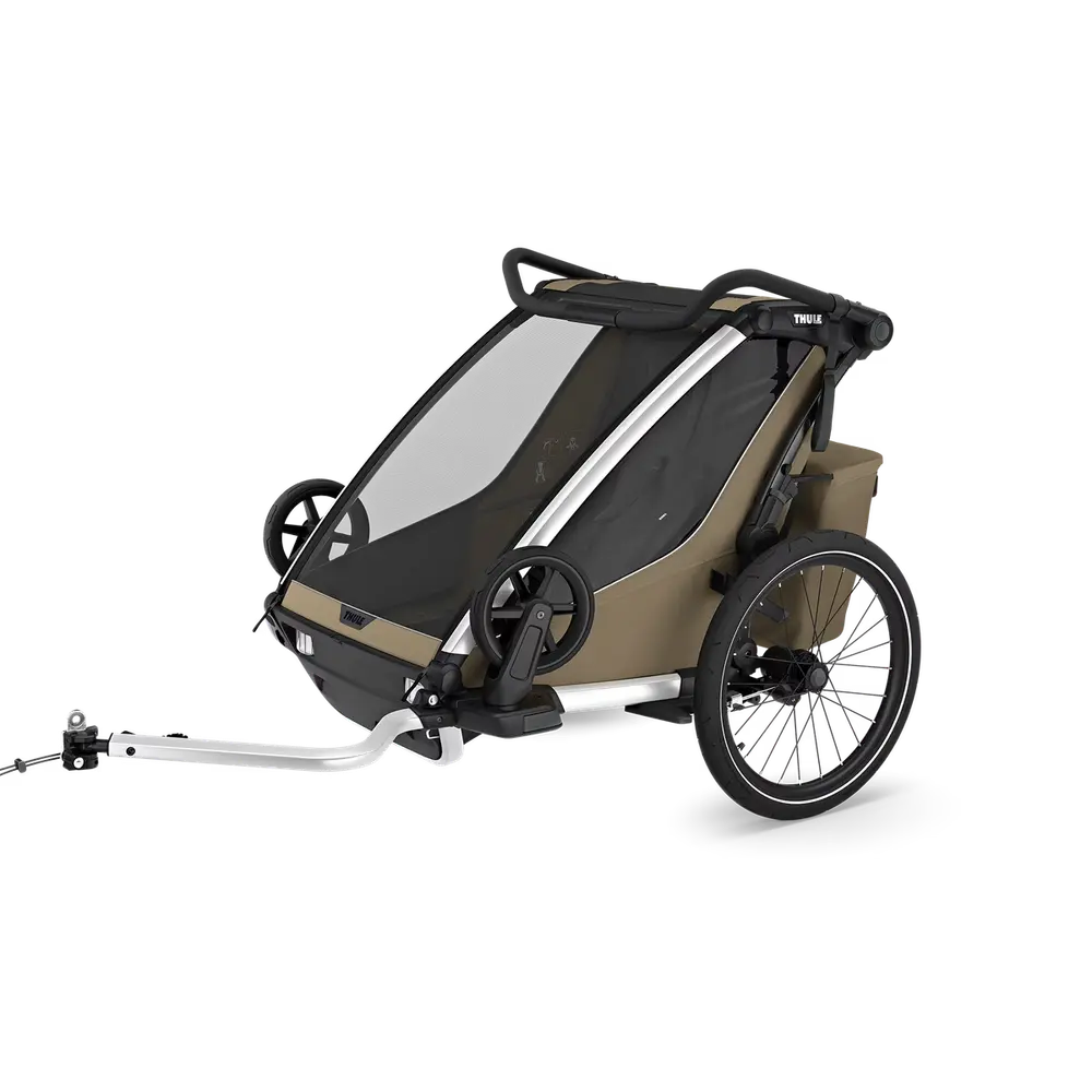 Thule Chariot Cross 2 cykelvagn G3, khaki