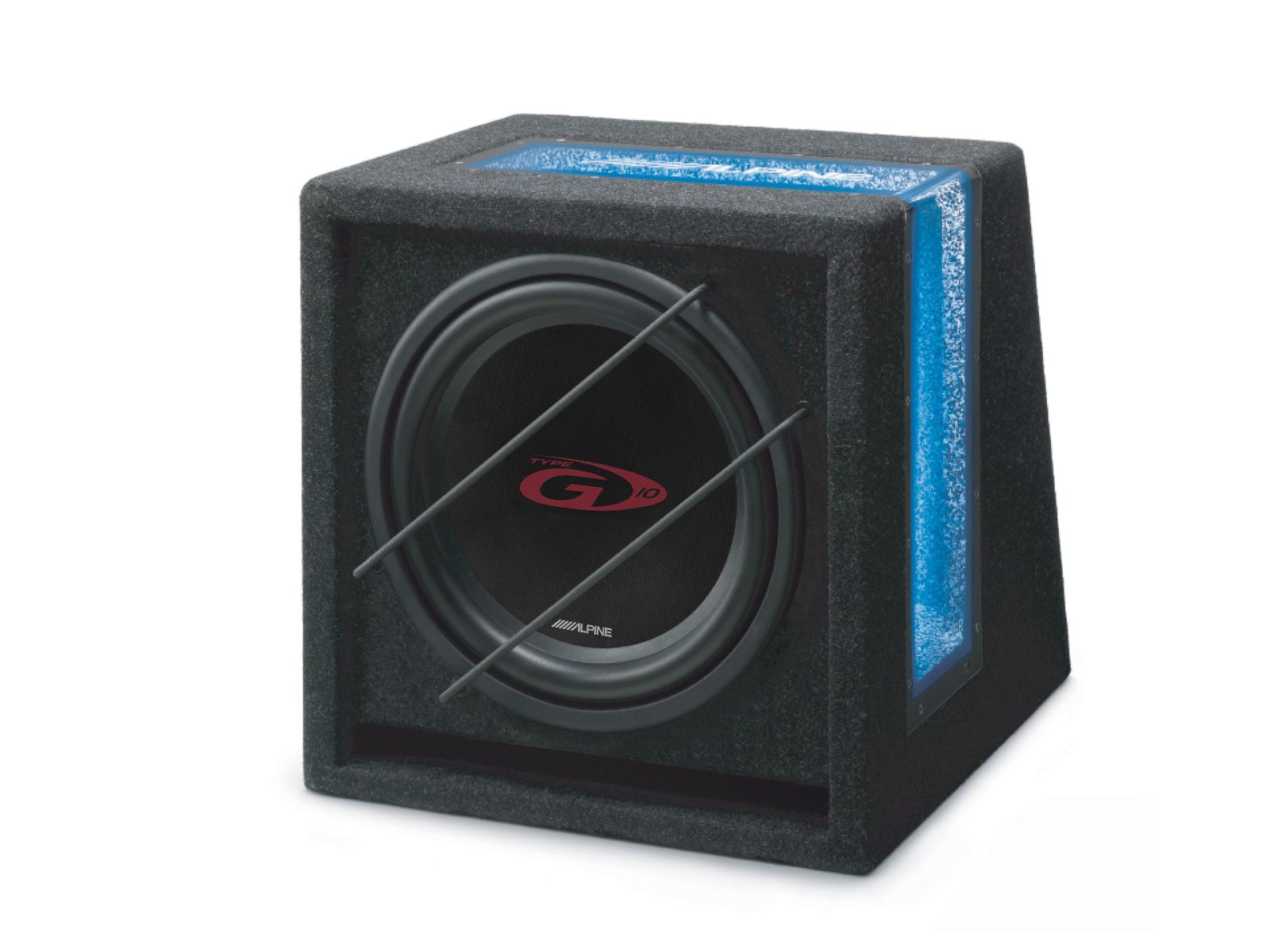 Alpine 10 subwoofer basreflexsystem - SBG-1044BR