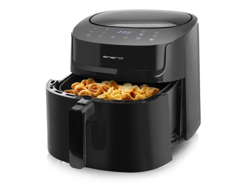 Emerio AF-129622.1, Varmluftsfritös, 7,2 l, 1 kg, 60 ° C, 200 ° C, Single